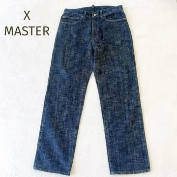 X MASTER 빅 사이즈 인디고 데님 청바지 일본제 L 이상