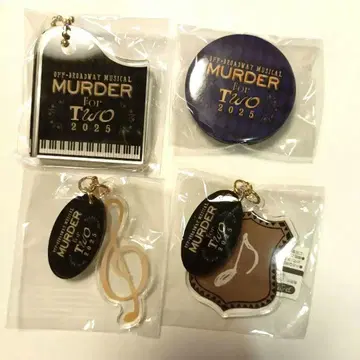 MURDER for Two 캡슐 토이 4종 세트