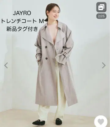 택 포함 새상품 JAYRO 트렌치코트 M