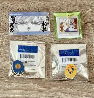 귀멸의 칼날 기둥전  아크릴 참 컬렉션 핀즈 토미오카 기유
