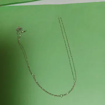 38000엔 플라티나 가는 체인 목걸이