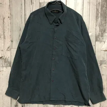 BUGATCHI UOMO 부가티 우오모 레이온 혼방 긴팔 셔츠 M