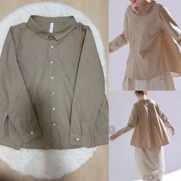 컨디션 최상 케렌 kelen 비샵 백 플레어 블라우스 일본제