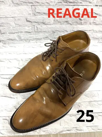 REGAL 브라운 가죽 신발 112R 25cm