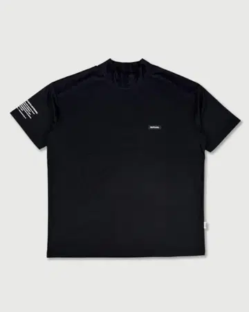 새상품급 RUFFLOG MOCK NECK SHIRTS BLACK