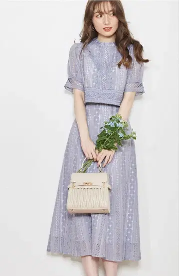 Noela 블루 레이스 셋업