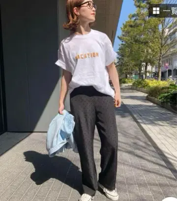 새상품! Spick & Span 도트 자카드 이지 팬츠 36