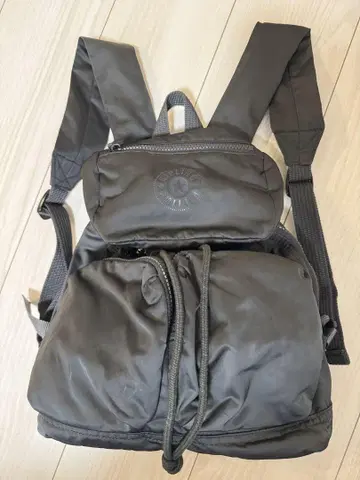 Kipling 나일론 백팩 그레이