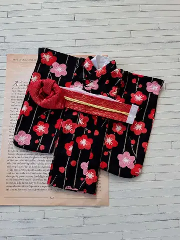 리카짱 캐슬 2018년 기모노 안감 없음 22cm 브라이스 홍매