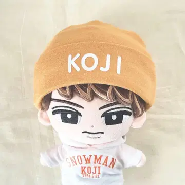 스노치루 BIG 인형 멘카라 니트 모자 무카이 코지 [SnowMan]