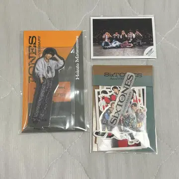 SixTONES 마츠무라 호쿠토 아크릴 스탠드 미니 사진 스티커 세트
