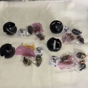 생물대도감 말벌02 3종 4개 세트