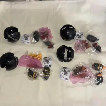 생물대도감 말벌02 3종 4개 세트