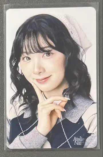 NiziU 미이히 1만 엔 혜택 포토 카드 (회장 구매 한정판) 홀츠