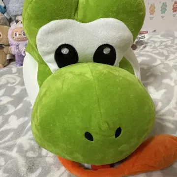 요시 봉제 인형 머리띠 빅