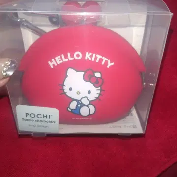 HELLO KITTY 코인 케이스 빨간색