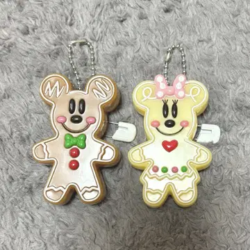 미키 미니 진저브레드 쿠키 라이팅 배지