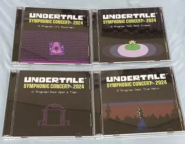 UNDERTALE SYMPHONIC CONCERT 2024 4장 세트
