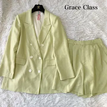 Grace Class 린넨 터치 셋업 자켓 숏팬츠