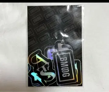 BE:FIRST BMSG POPUPSTORE 홀로그램 로고 스티커