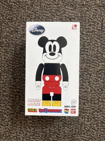미개봉 초합금 Disney 베어브릭 미키마우스 200%