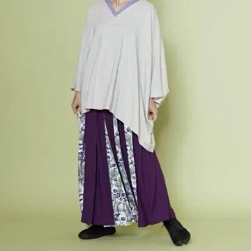 봄 색깔 상의 (그레이)
