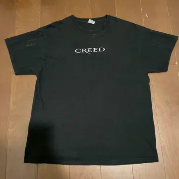 CREED 양면 프린트 DELTA XL 구제 의류 밴딩 T셔츠 밴티
