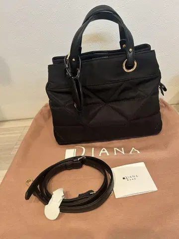 DIANA 올마이티 나일론 백 블랙 2way