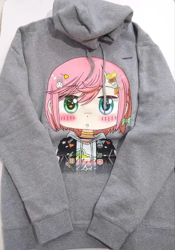 PINK HAIR GIRL FADE Mr. Hoodie 후드티 후디