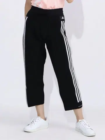 adidas [ M ] 여성용 팬츠 바지 하의 블랙 3선