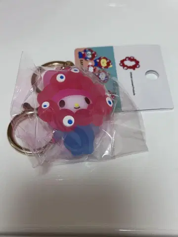 산리오 아크릴 키링 클리어 마이멜로디 미야쿠미야쿠