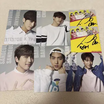 B1A4 사진 사인 포함 카드