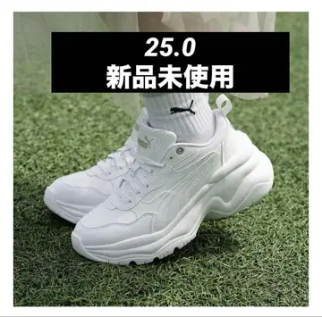 PUMA 우먼 시리아 웨지 스니커즈 25.0cm
