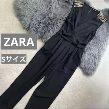 ZARA 자라 올인원 점프수트 S 블랙 포멀