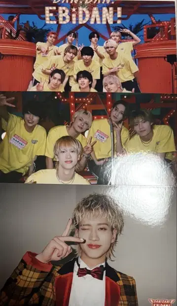 EBIDAN! 사진 3장 세트 모리 히데토시