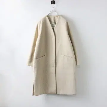 스튜디오 클립 studioCLIP 노카라 코트 루즈핏 베이지 M