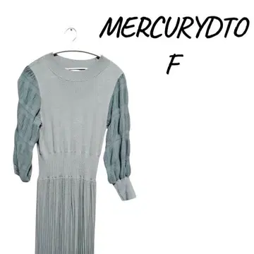 MERCURYDTO 그레이 니트 원피스 긴팔