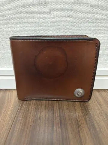 얼룩 있음 고로즈 goro's 각인 콤보 부착 접이식 지갑