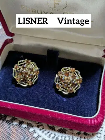 LISNER 브라운 큐빅 귀찌