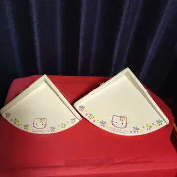 HELLO KITTY 코너용 수납 트레이 2세트