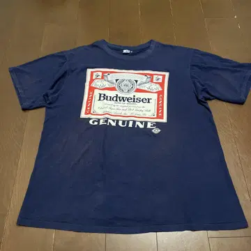 Budweiser 80s XL 밴드 티셔츠 밴티 싱글 스티치
