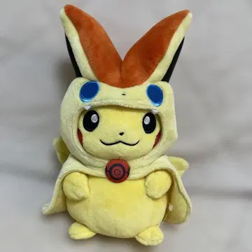 새상품급 포켓몬 피카츄 빅티니 판초 봉제 인형