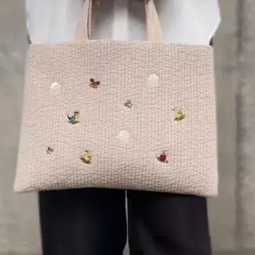 비오는날 페이러 콜라보 토트 카페 베이지