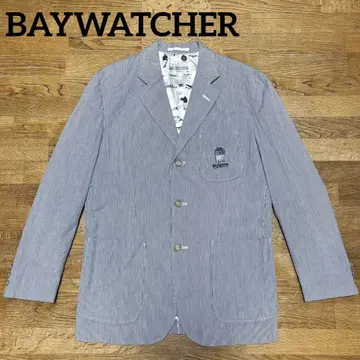 BAYWATCHER 베이워처 자켓 스트라이프 패턴 M 사이즈