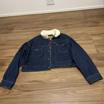 Levi's 카라 부착 데님 자켓 M 사이즈