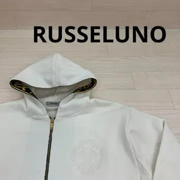 RUSSELUNO 러셀노 ZIP UP KNIT BIG HOODIE