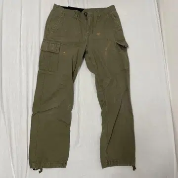 VOLCOM 카고 팬츠 올리브색