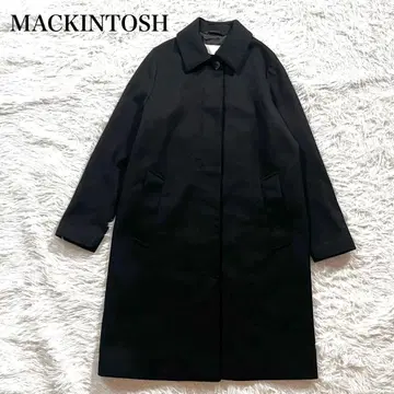 새상품급 매킨토시 스텐 칼라 코트 던켈드 울 영국제 6