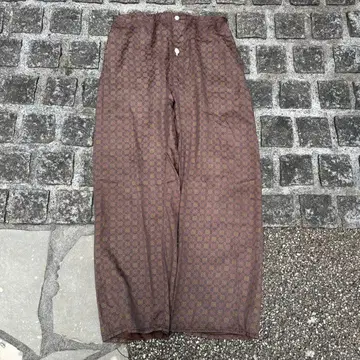 70s~80s 빈티지 파자마 팬츠 올 패턴