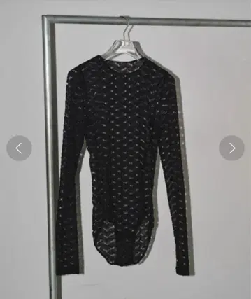 [ todayful ] Jacquard Bodysuit 38 블랙